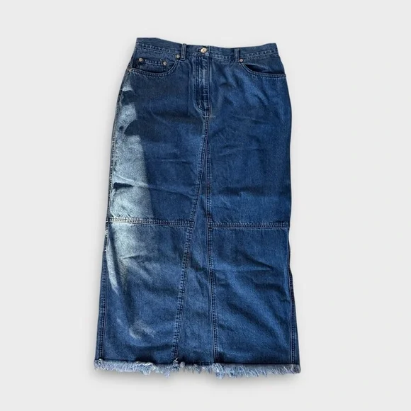 Lauren Ralph Lauren Denim Midi Skirt – Size 14 (Excellent Condition) - Picture 2 of 7